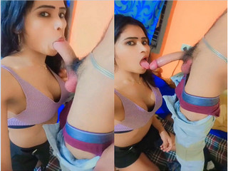 Sexy Mallu Bhabhi Blowjob