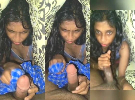 Desi Tamil Wife Blowjob and Fucking