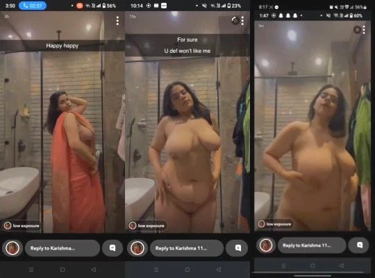 Sexy Desi BBW Girl Bathing