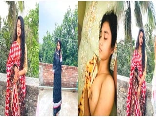 Cute Young Bengali GF Riding On BF Dick